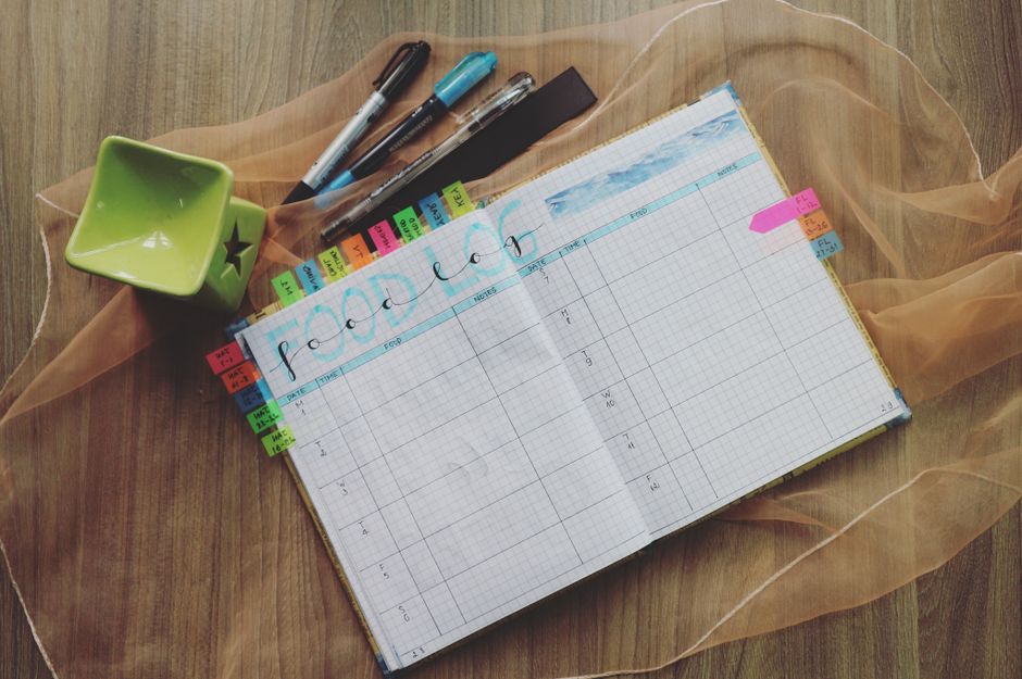 Cuaderno con anotaciones a mano